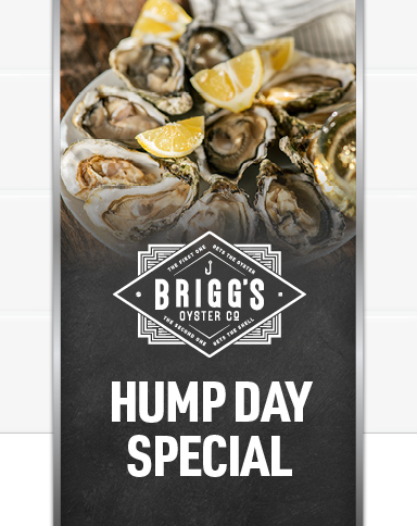 Briggs Oysters Wednesday Special