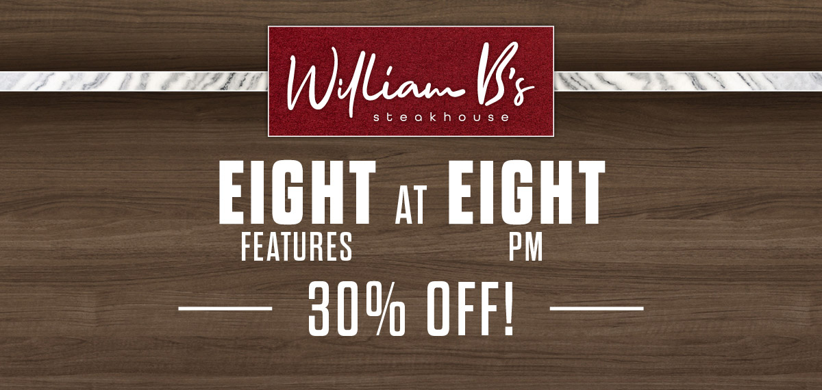 Eight Features at Eight PM